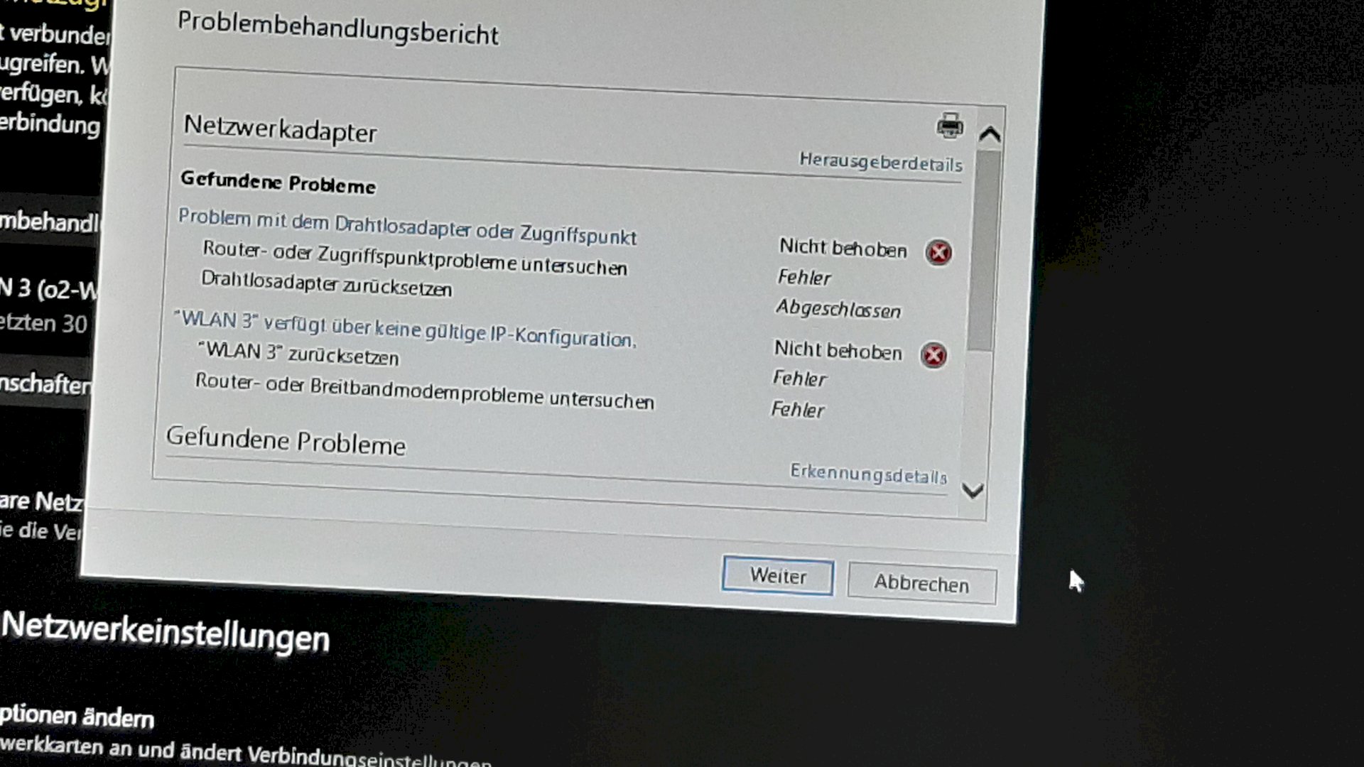 Can t connect to this network - 1