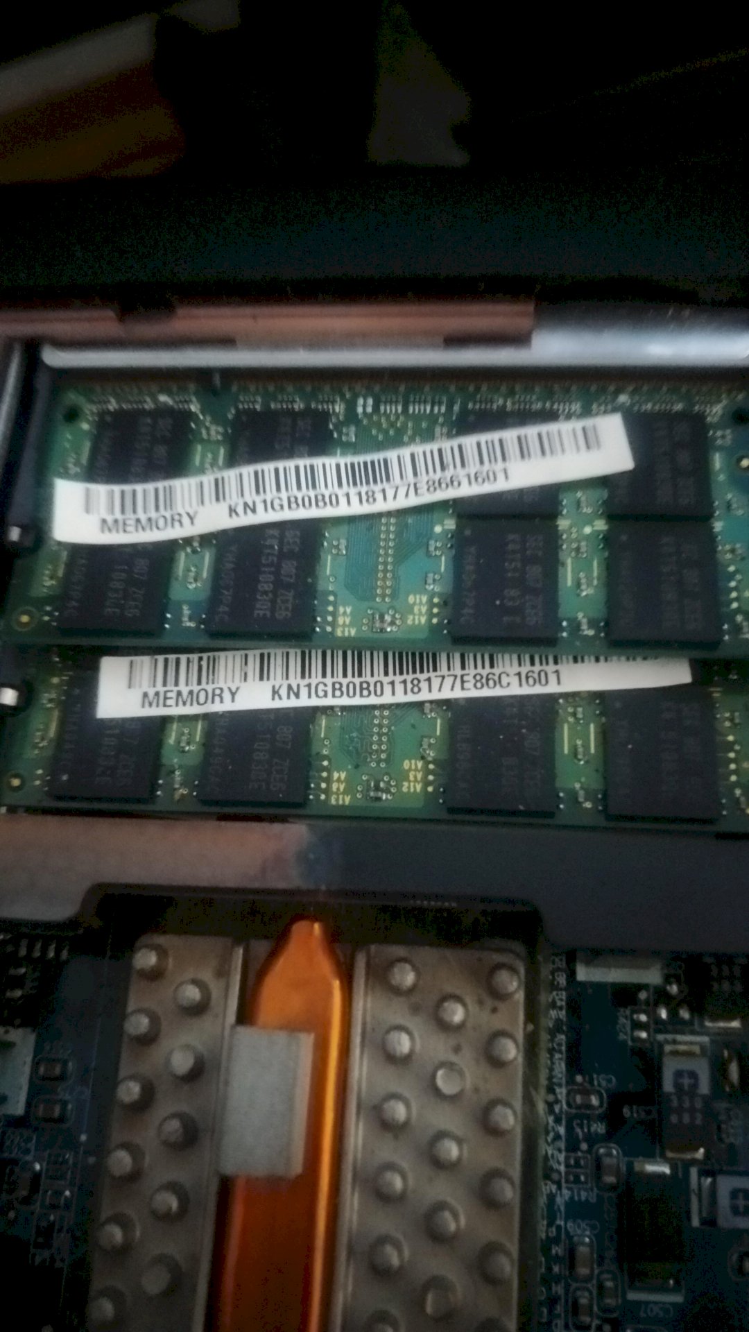 How do I remove the RAM from the laptop - 1