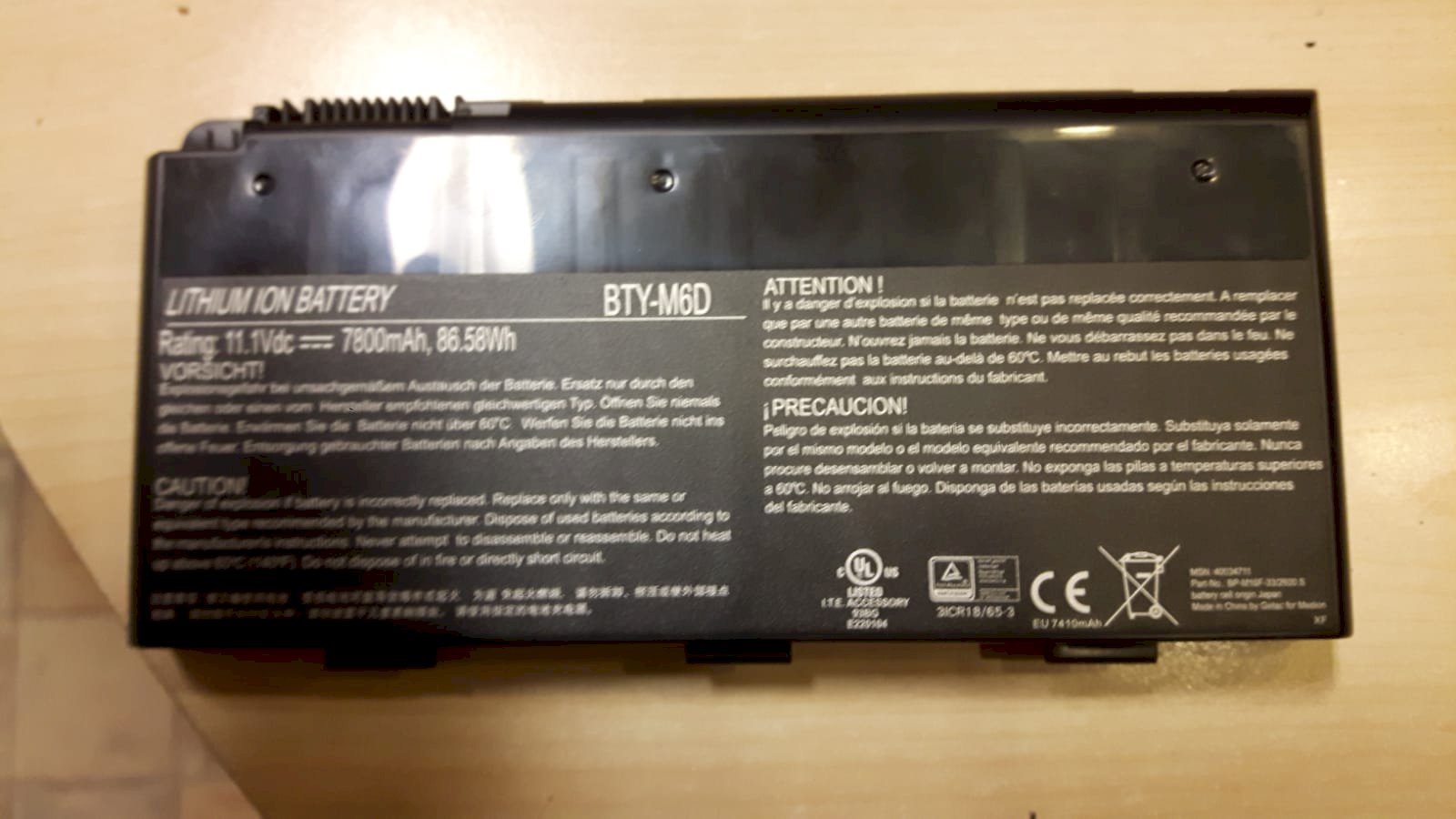 Battery for laptop buy, original or replica