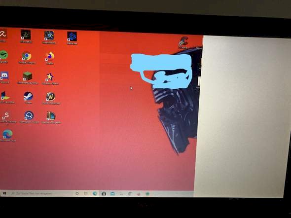 Laptop screen problem