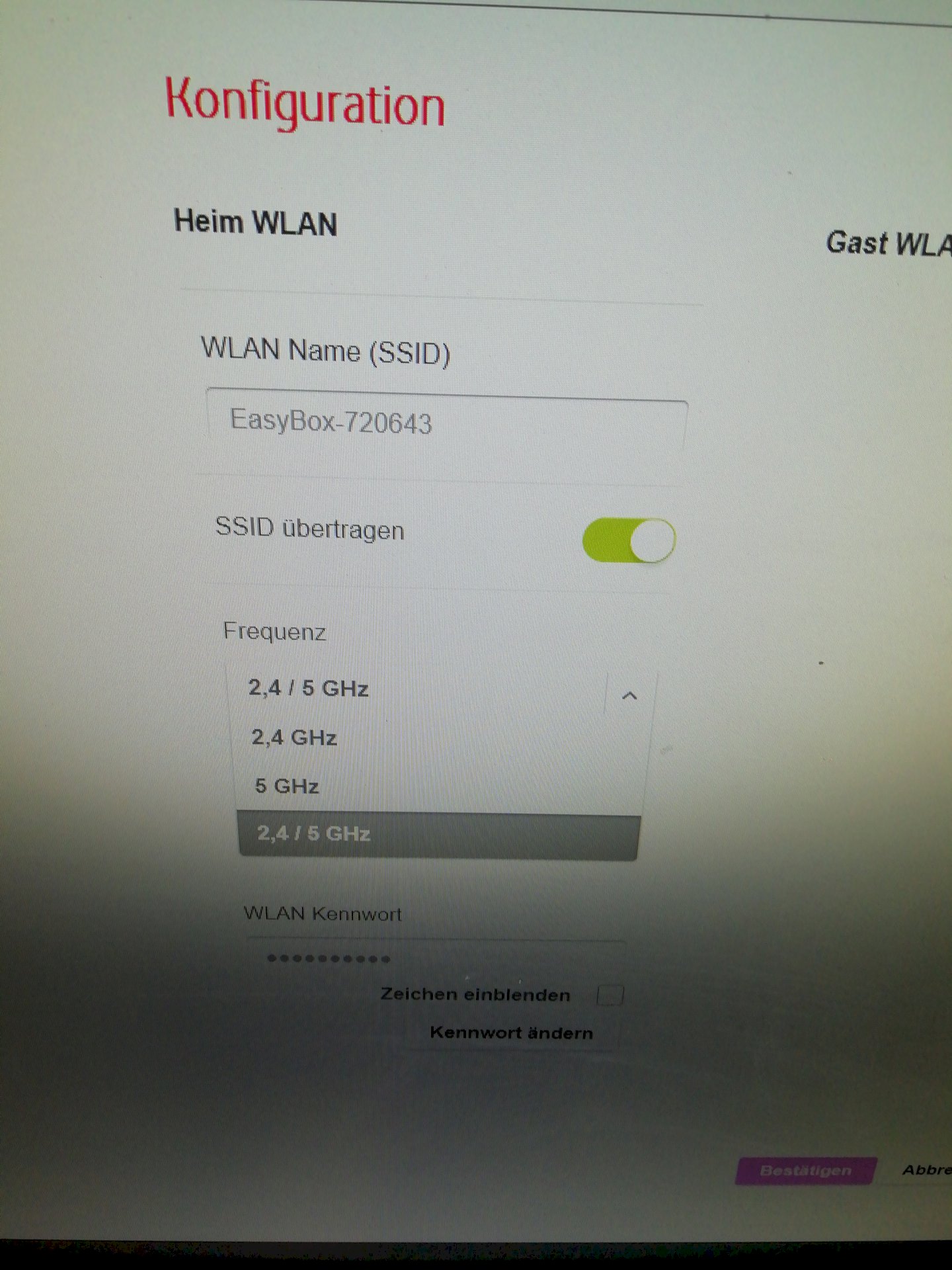 Easy box wlan strikes