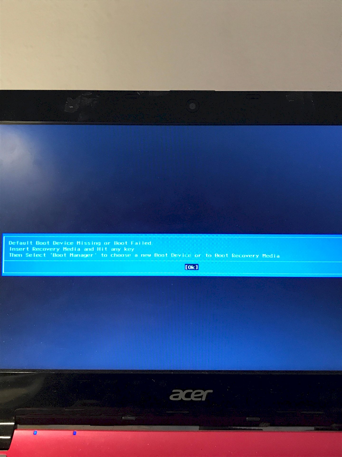 What should I do on the laptop now
