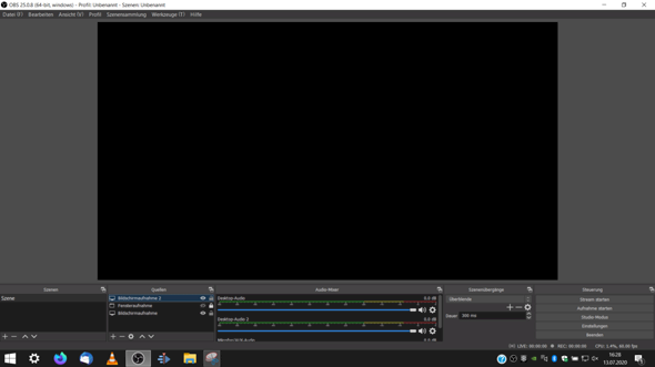 Why can t OBS Studio record my internal screen