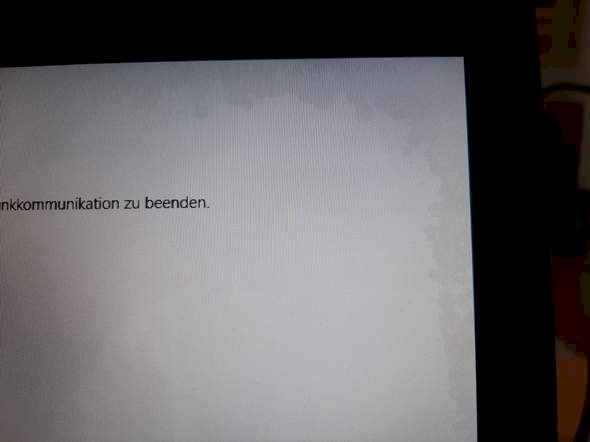 Laptop moisture damage - 1