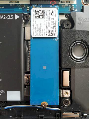 M2 SSD exchange notebook, is not recognized