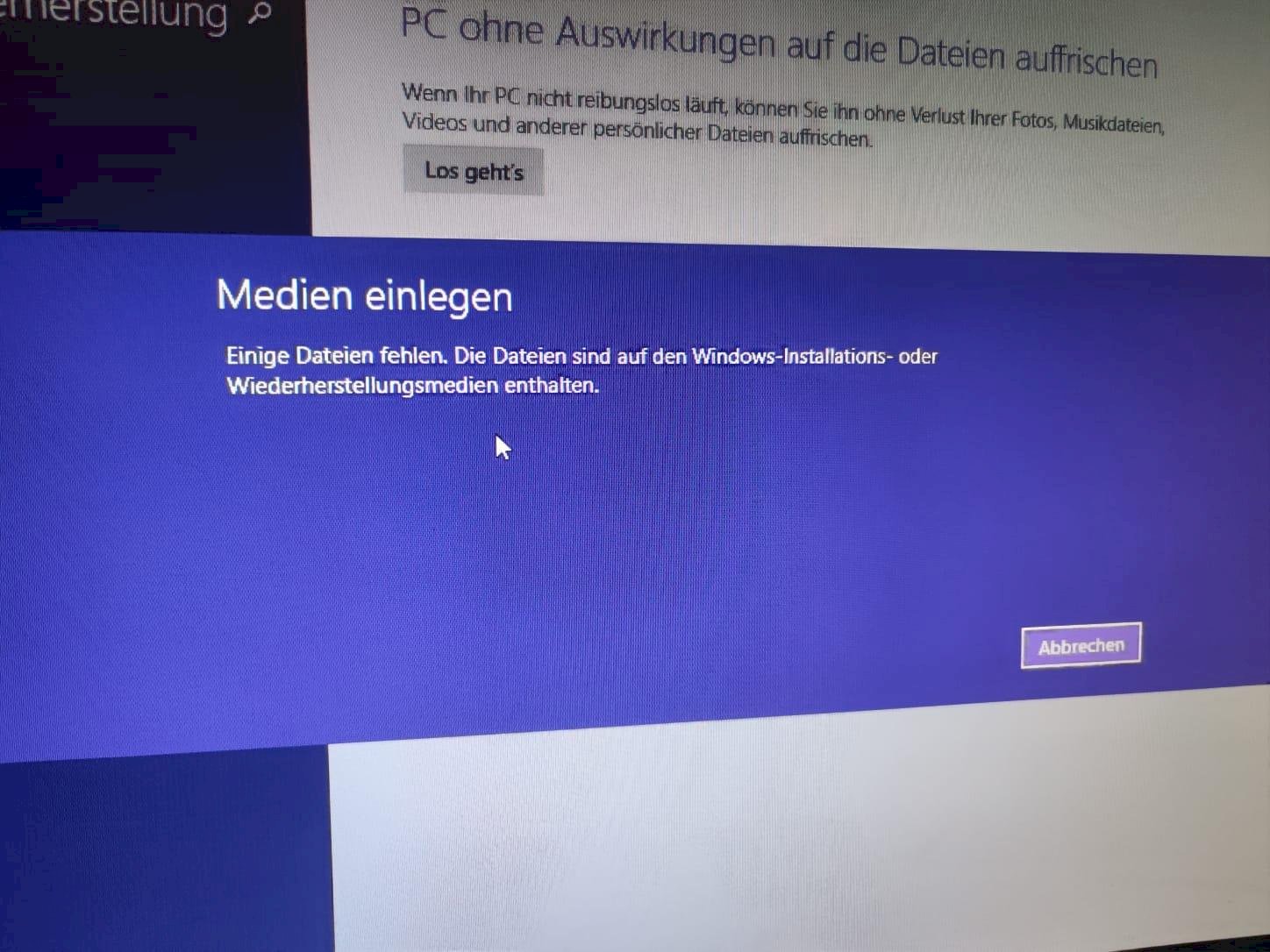 PC win 8.1 delete everything how