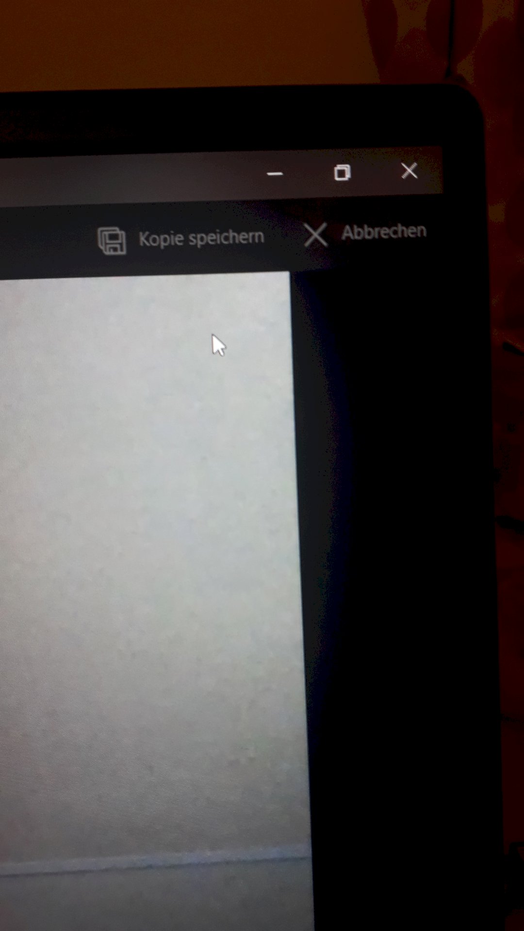Why can t I press Save Copy