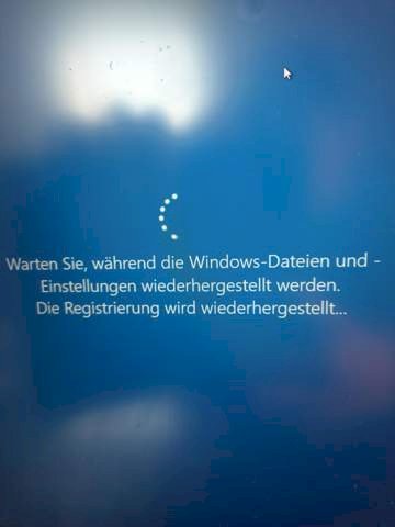Windows 10 system recovery depends on what to do