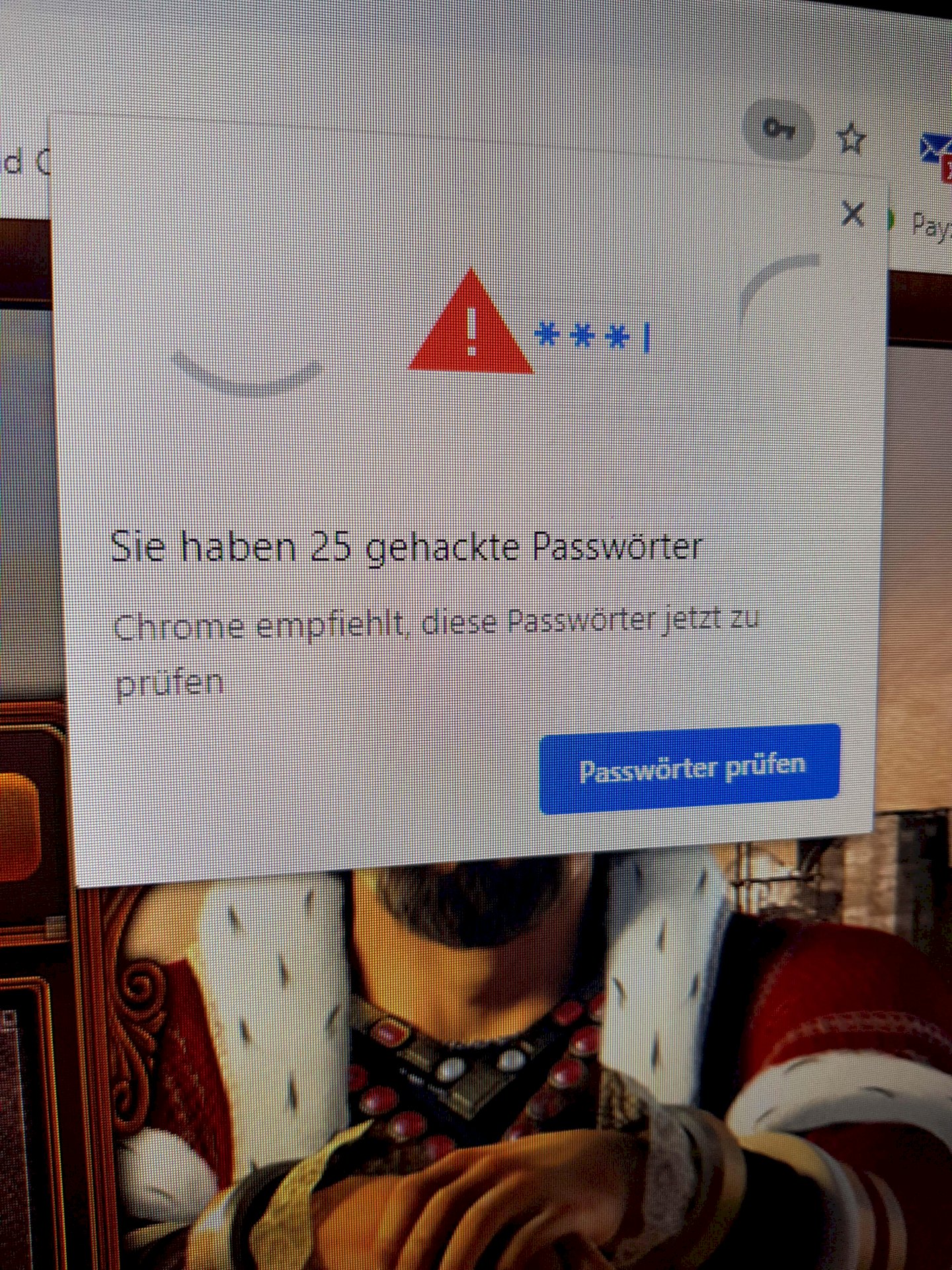 Massive data breach on Google Chrome or a hacker attack