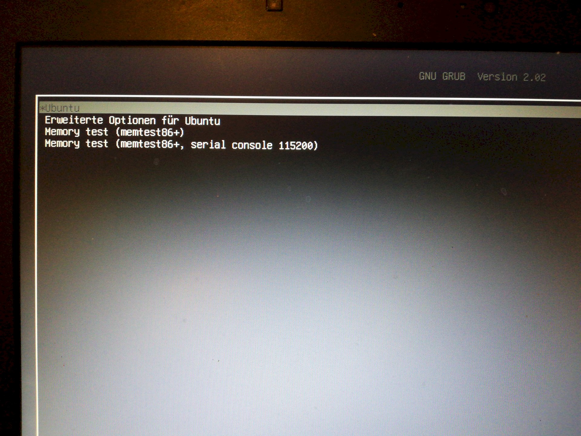 Linux computer fell down