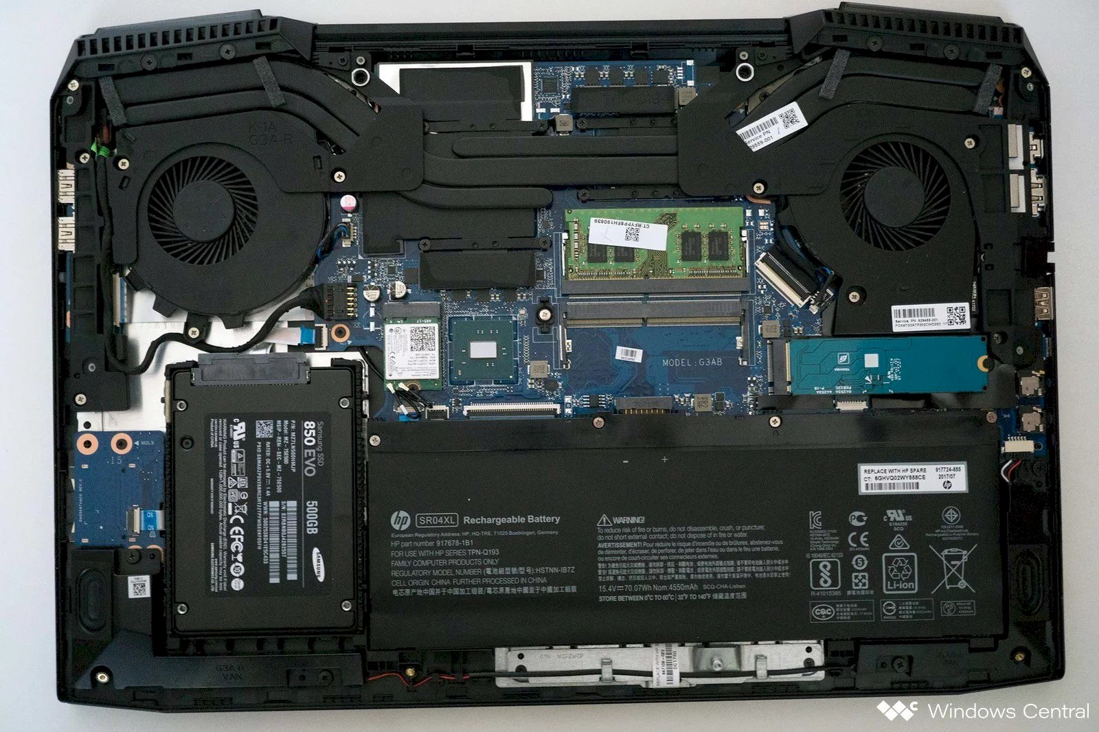 Laptop components