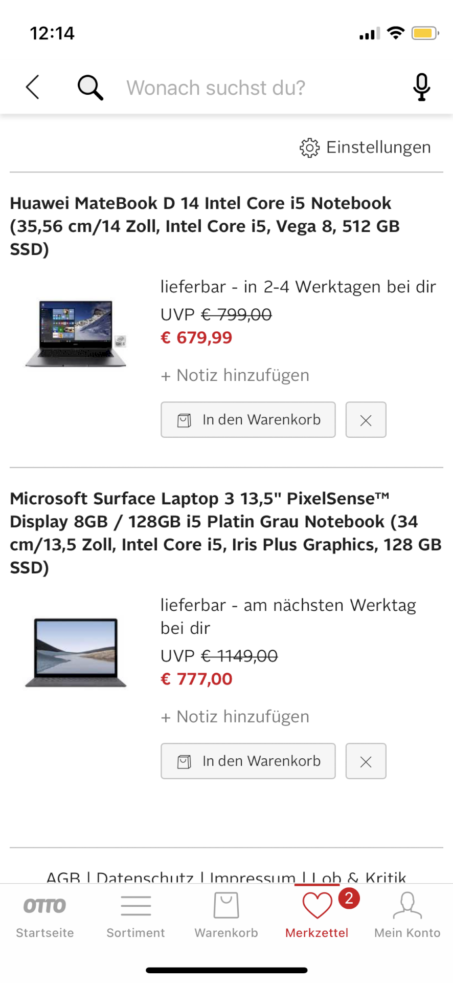 Which of the two laptops should I get