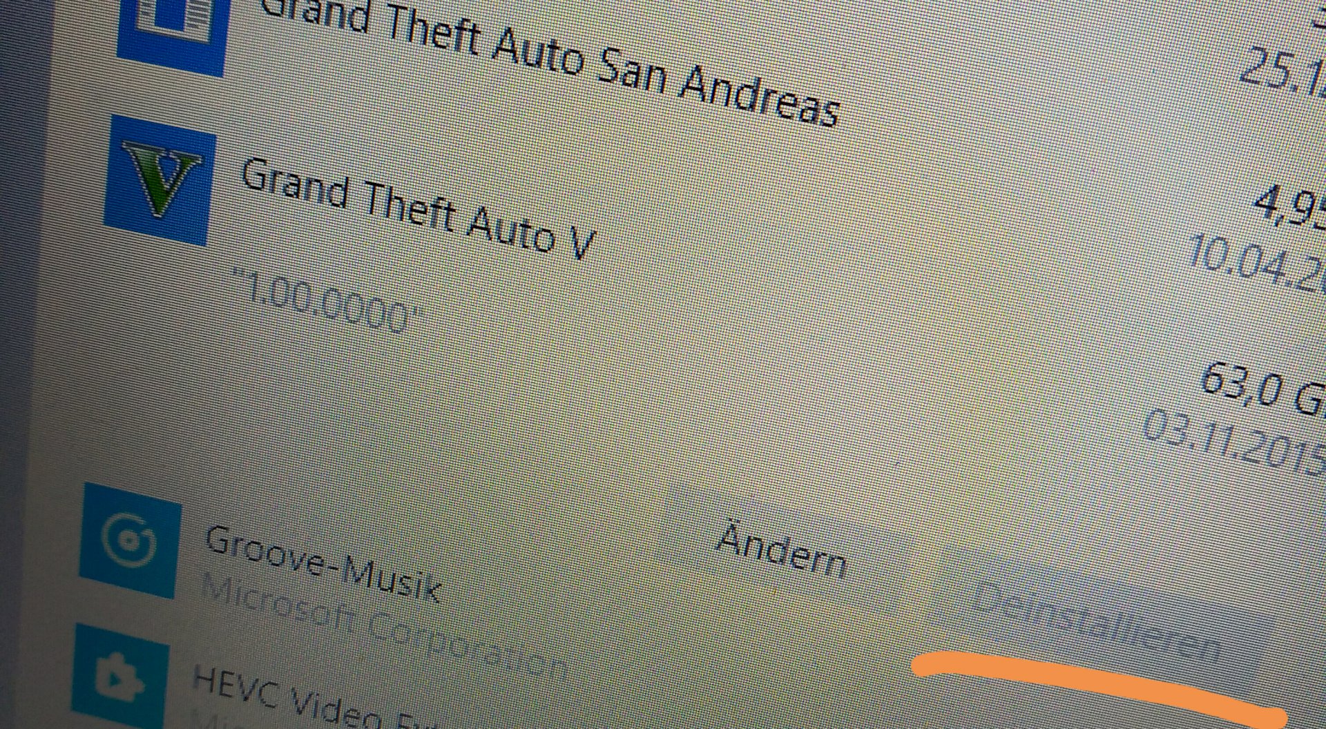 Why can t I uninstall GTA 5