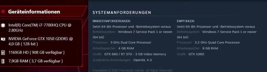 Planet Coaster and or Foundation on the gaming laptop - 1