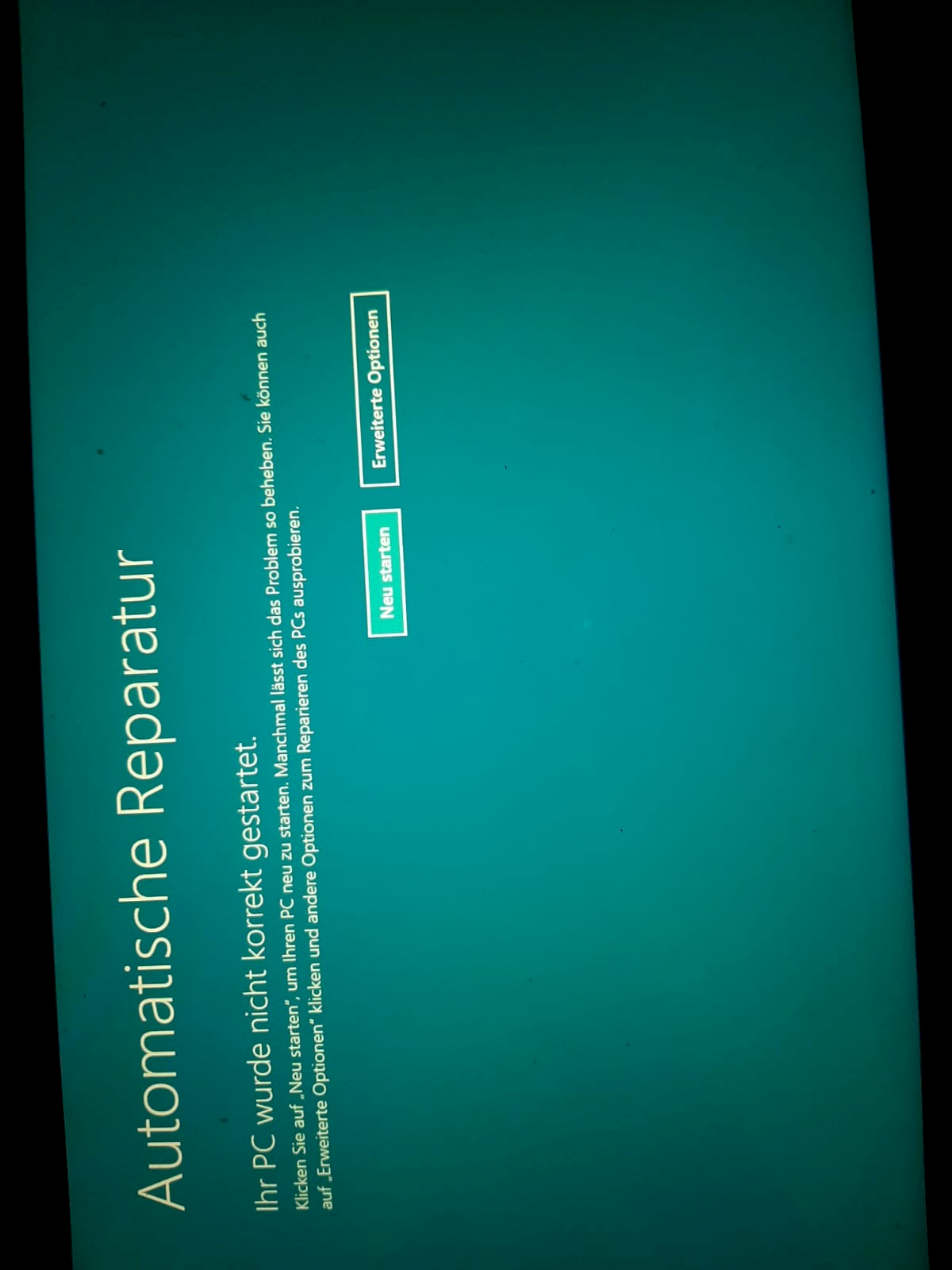 I have a problem with my laptop