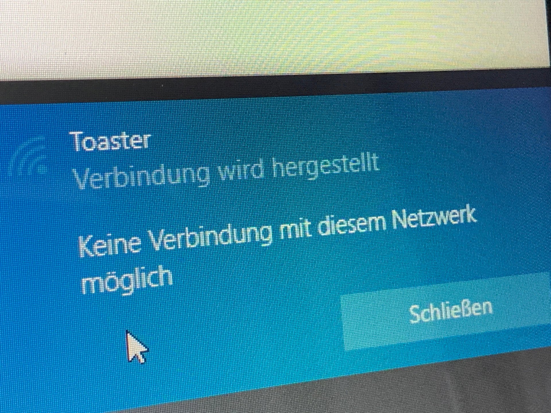 LapTop is connected to the Internet but no Internet