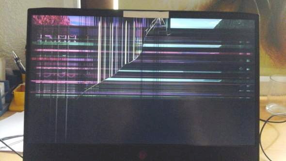 Broken display, graphics card or something else on your laptop