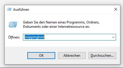 Screenshot with Windows 10