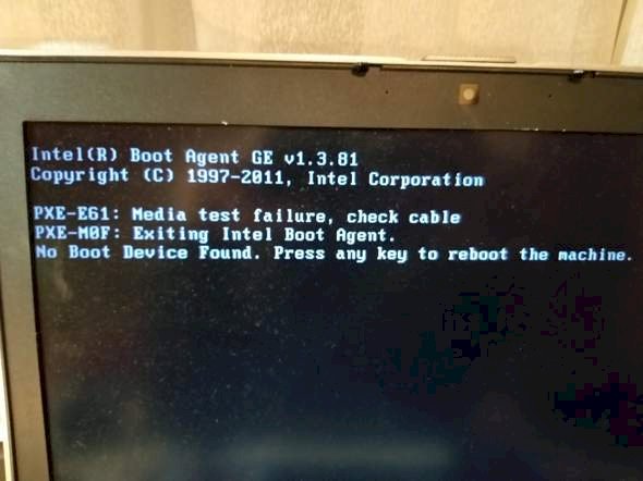 Reboot fail. What to do