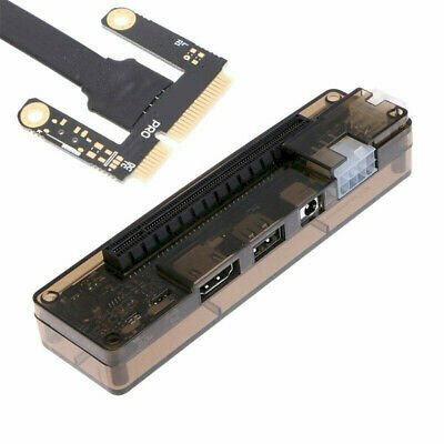 Can I connect a video card to laptop