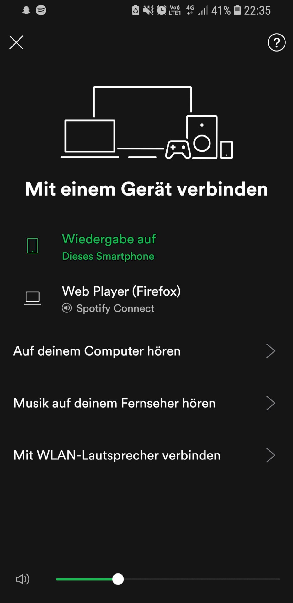 Why am I always showing web player on spotify