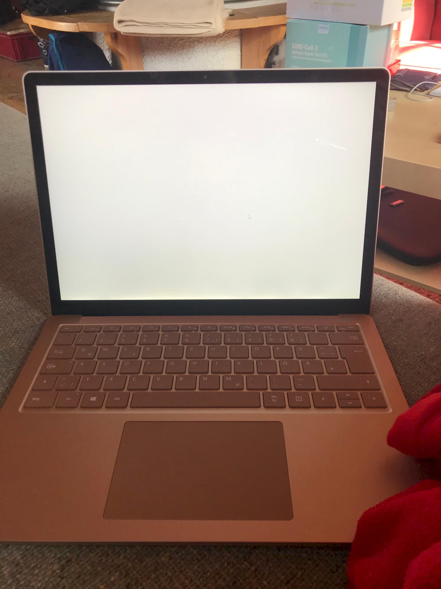 Screen just white