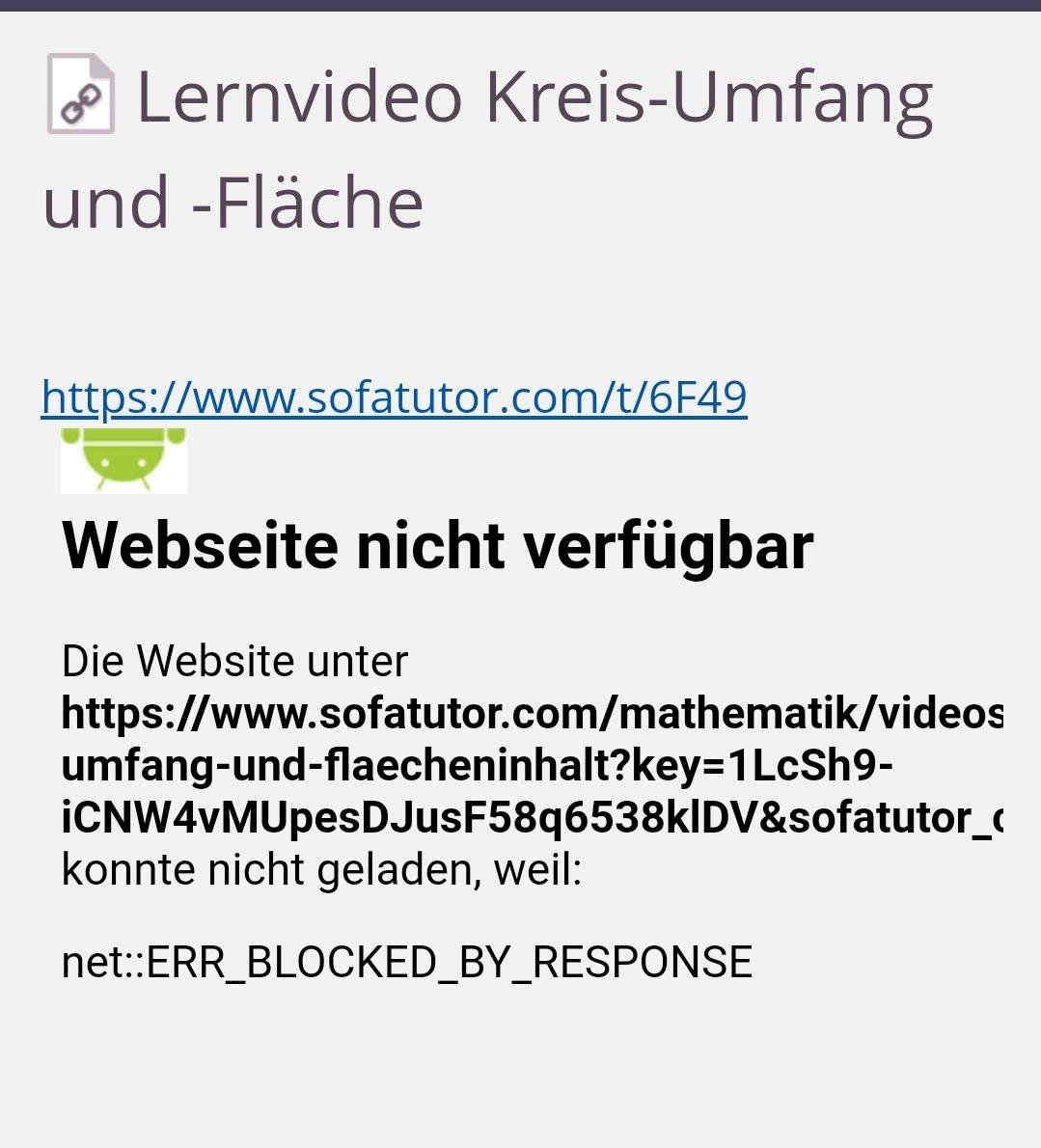 I haven t been able to click any links on its learning for weeks