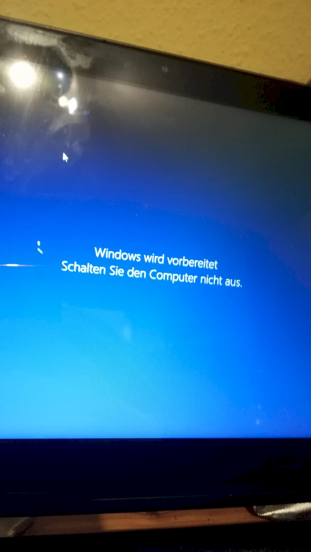 My notebook has had this for over 24 hours. What if I turn it off