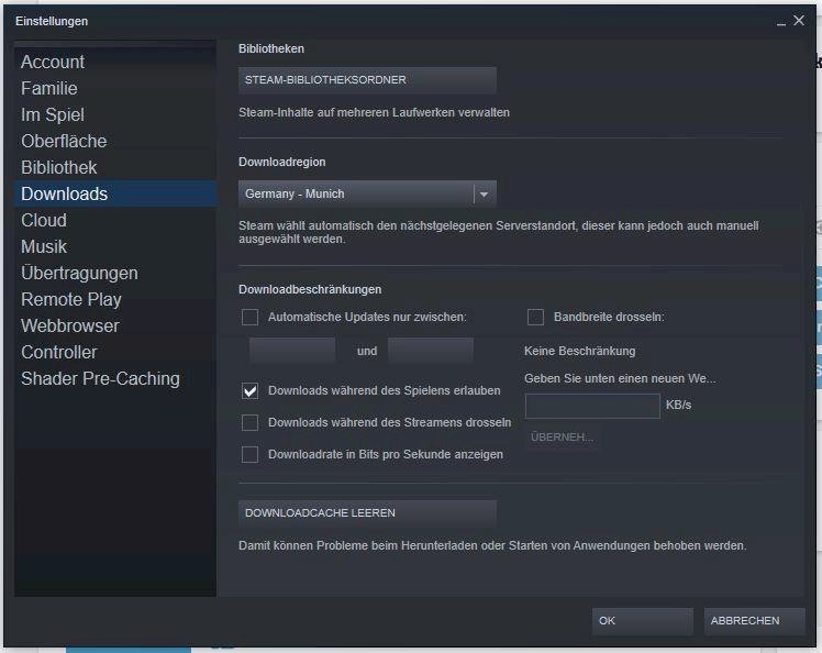 Steam download takes forever