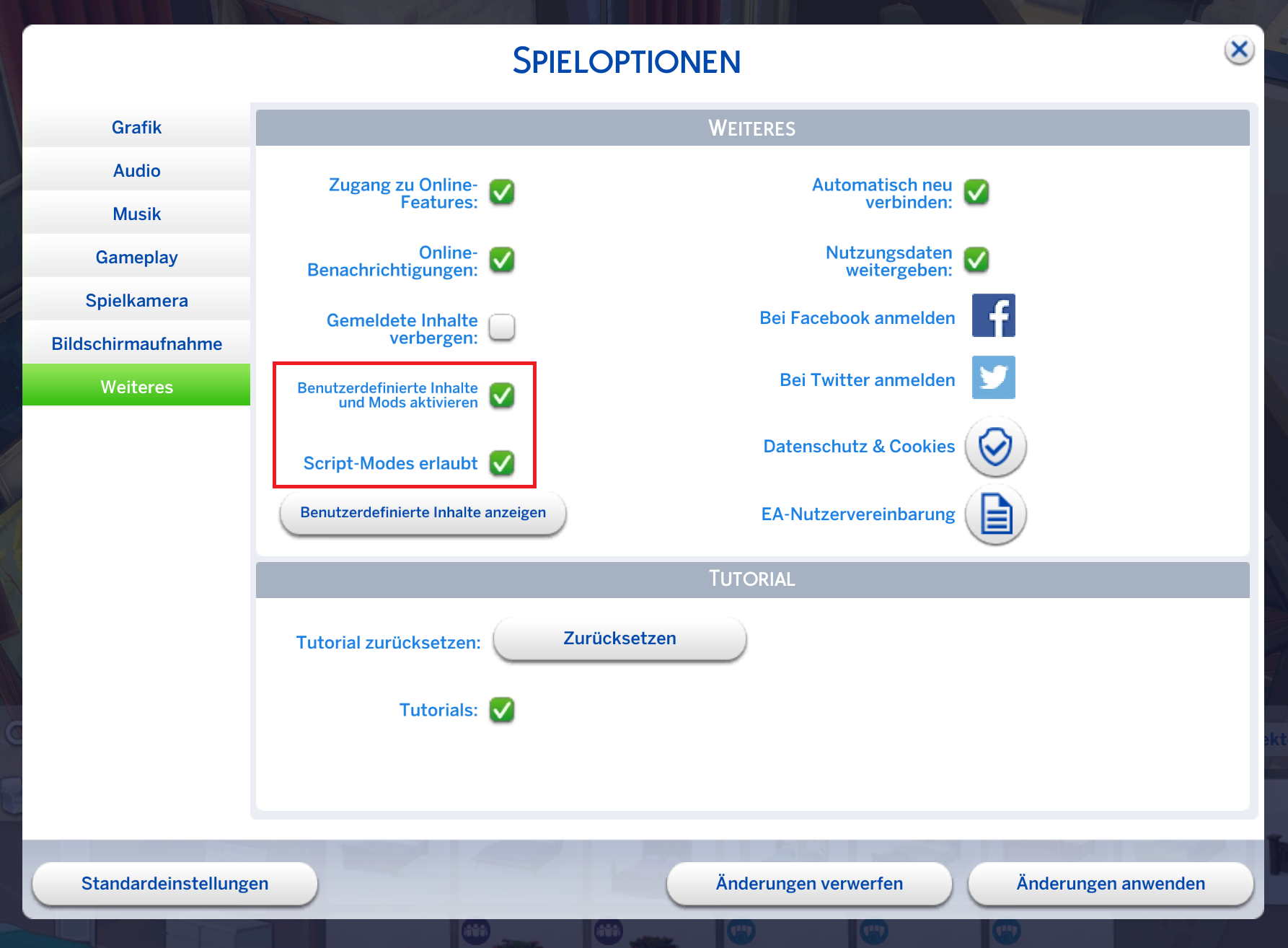 Sims 4 mods does not work anymore because I deleted something