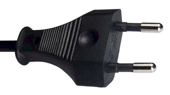 Is the power supply interrupted again and again with the laptop