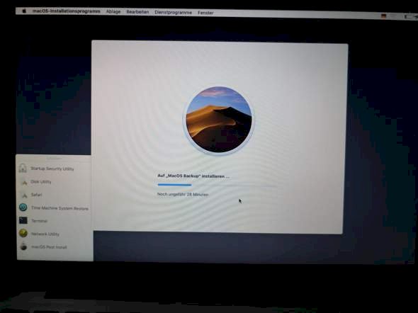 MacOS installation not working