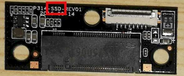 Which of these is the laptop s SSD hard drive