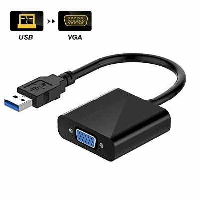 Connect monitor with VGA connection to new PC