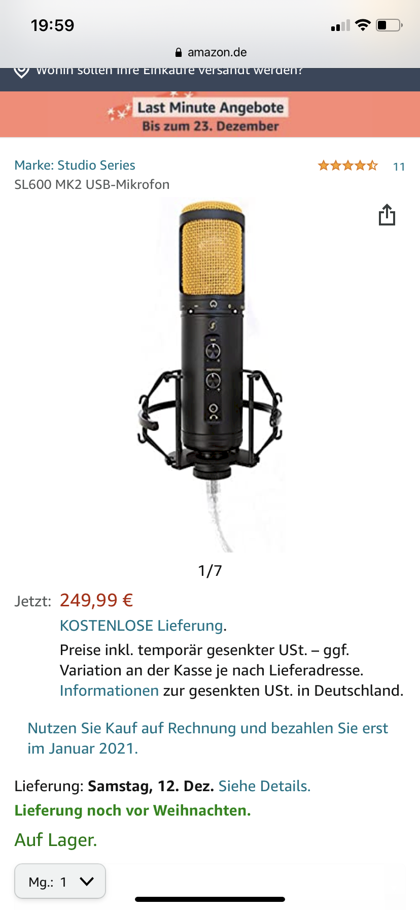 Microphone Sl600