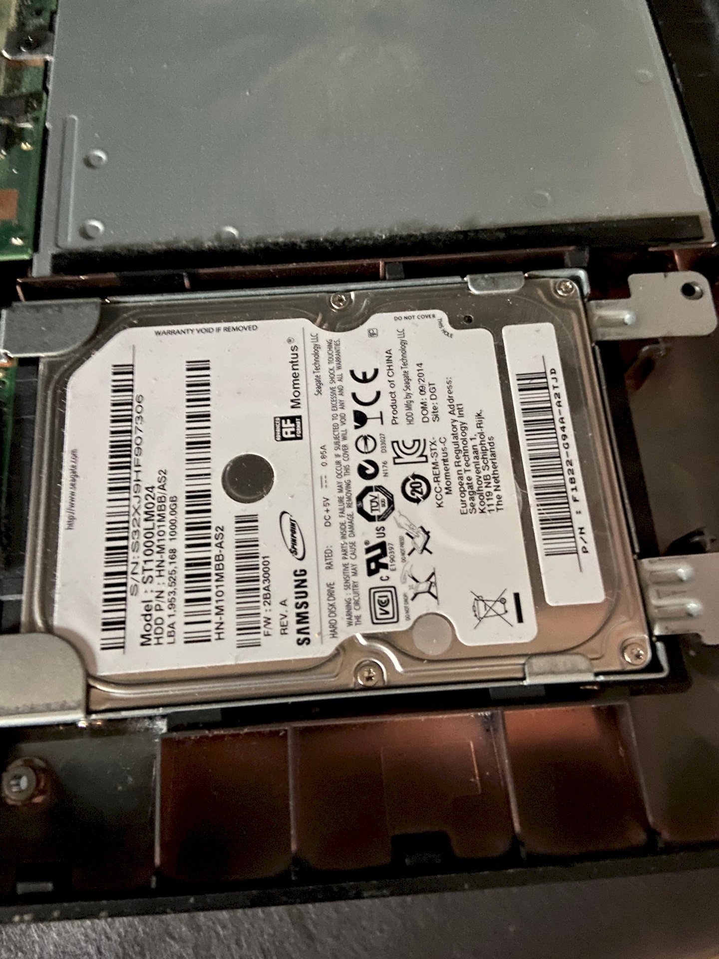 Hard disk