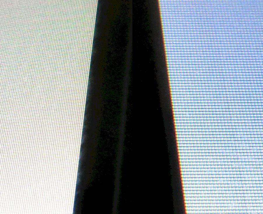 Retina sizes for terminals TV inches mobile phone