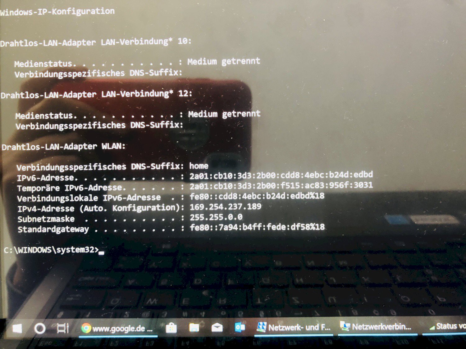 Problems with WLAN Windows 10 - 1