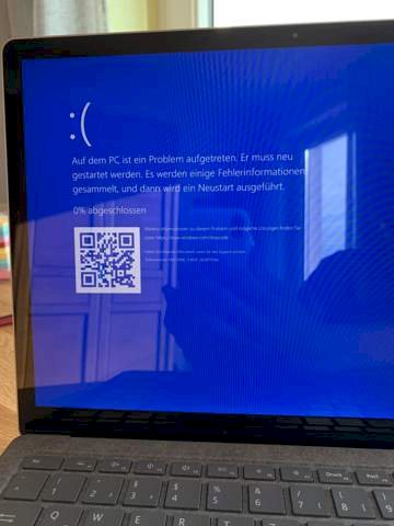 Windows problem Blue screen Data gone