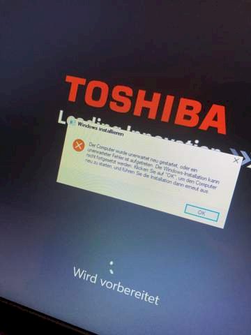 Why can t I reset my laptop