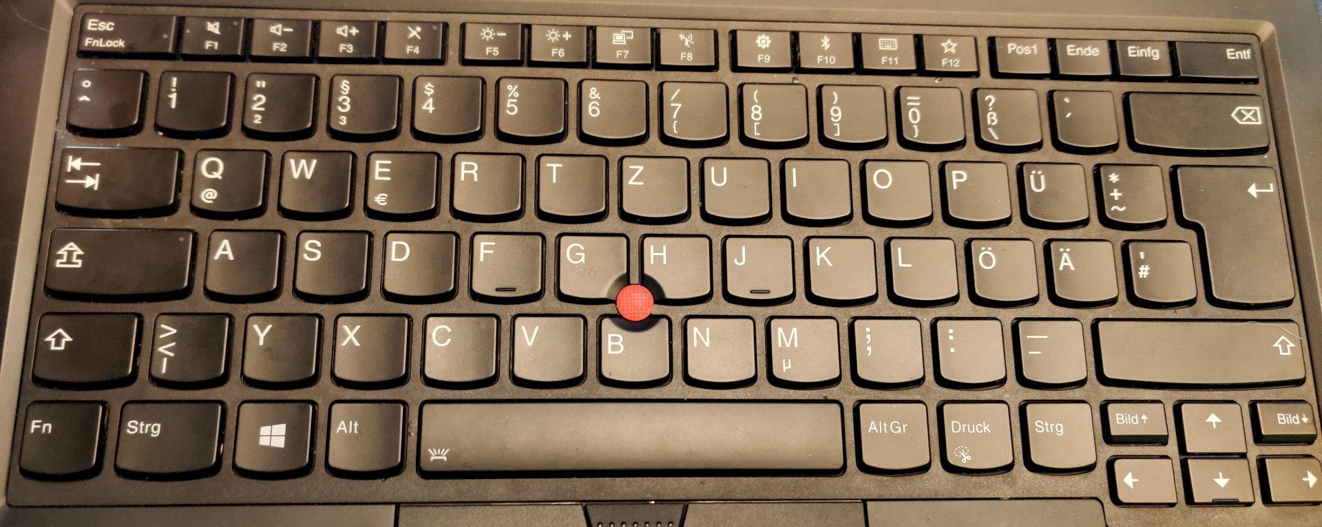 How do I do a on my computer keyboard