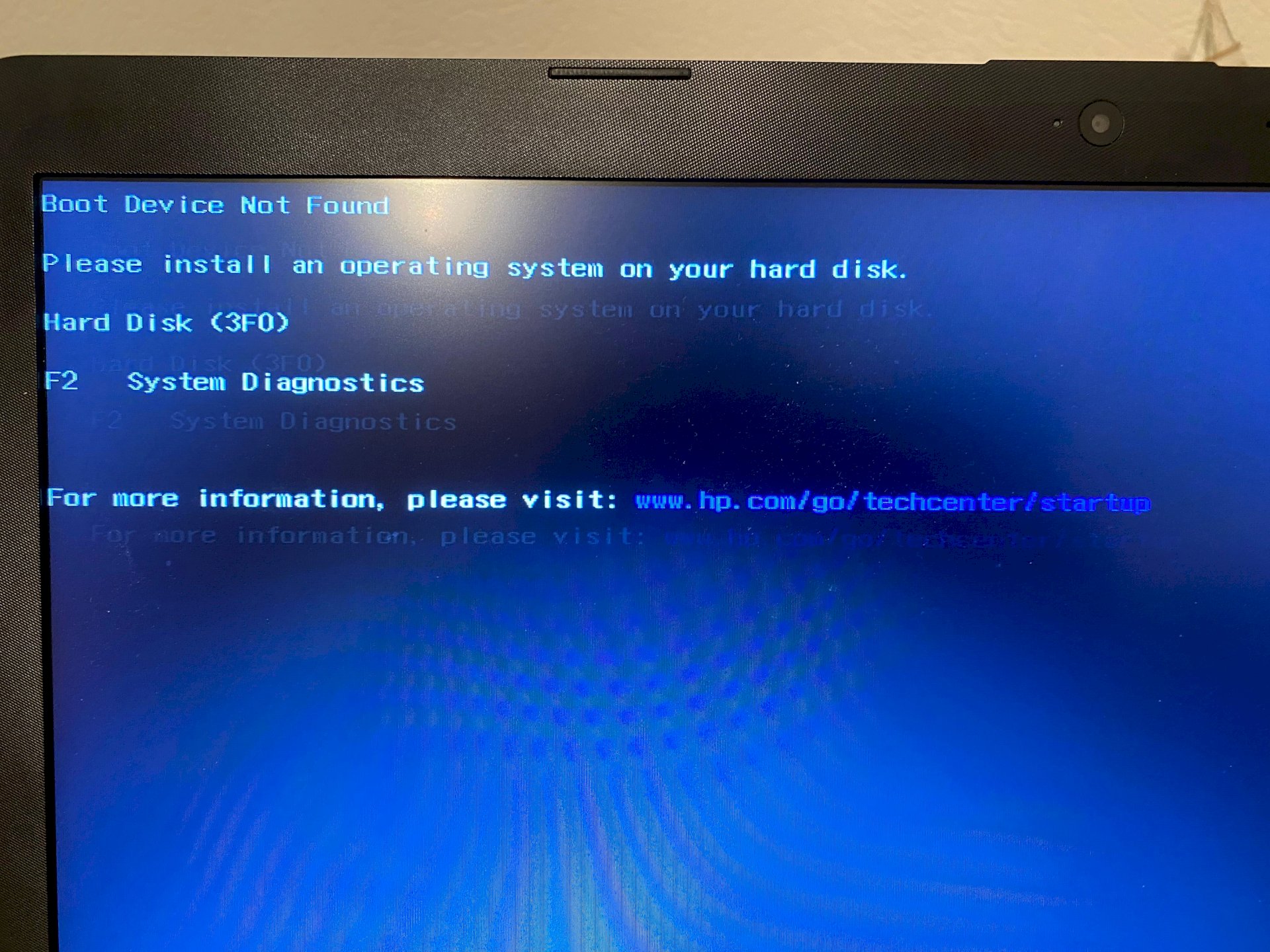 Need help starting my laptop please