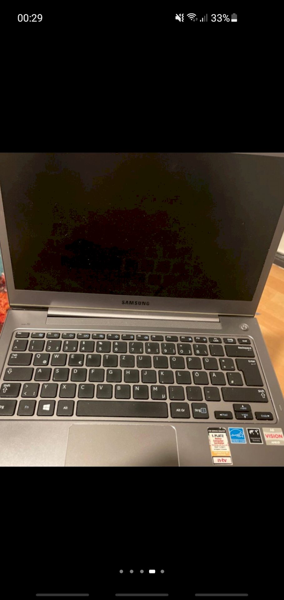 Samsung laptop. What did I buy there