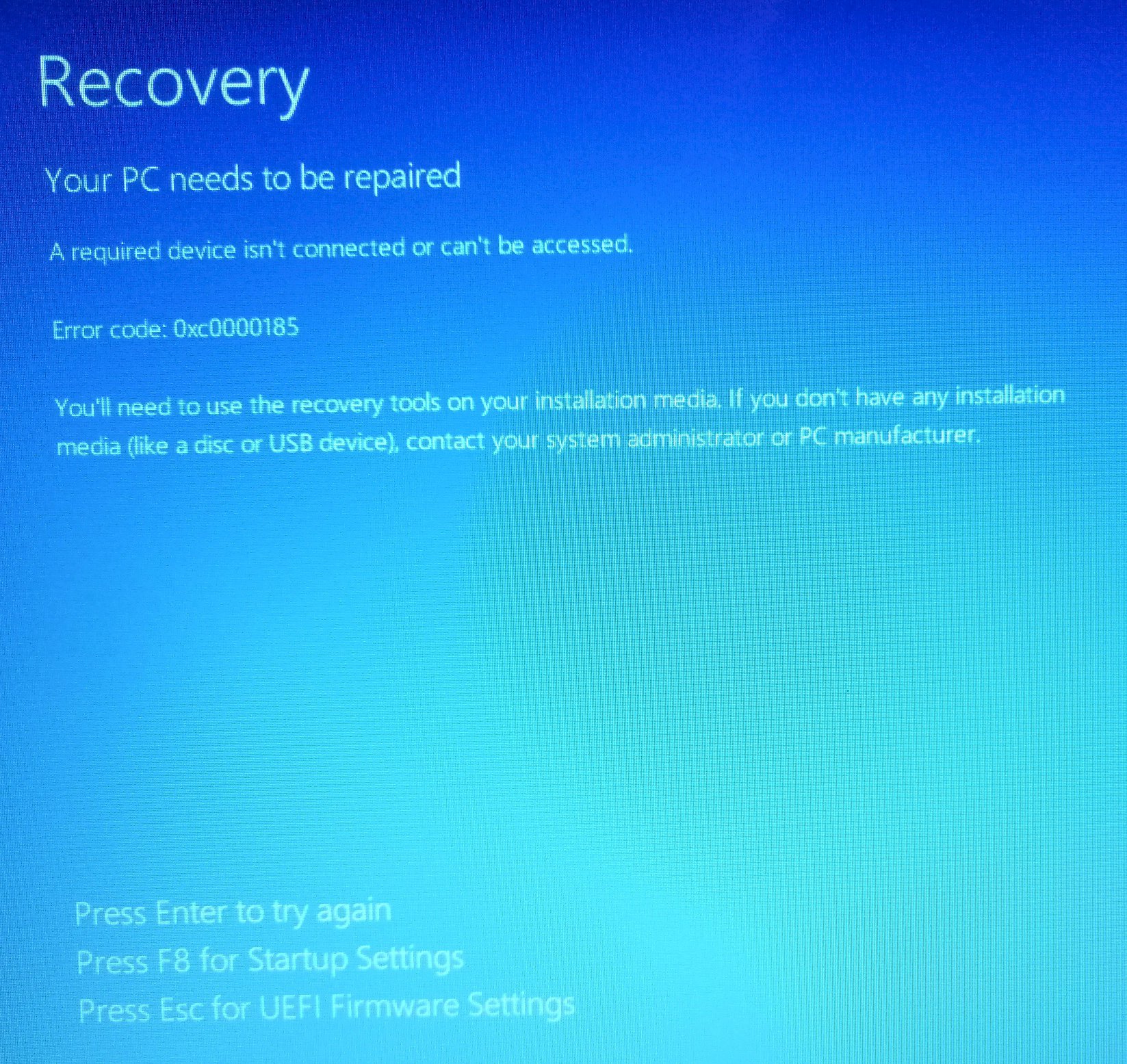 What do I have to do to make my laptop work again