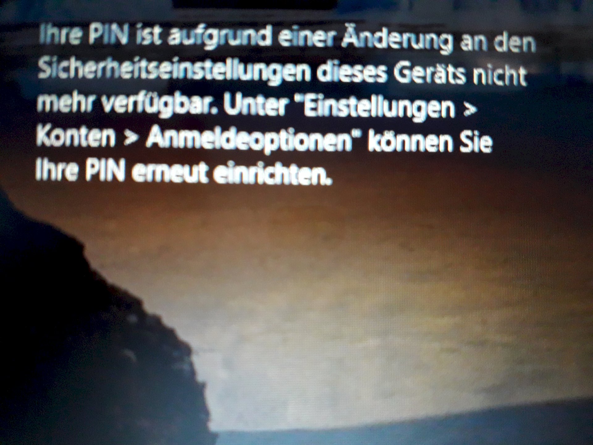 How do I get back into my laptop