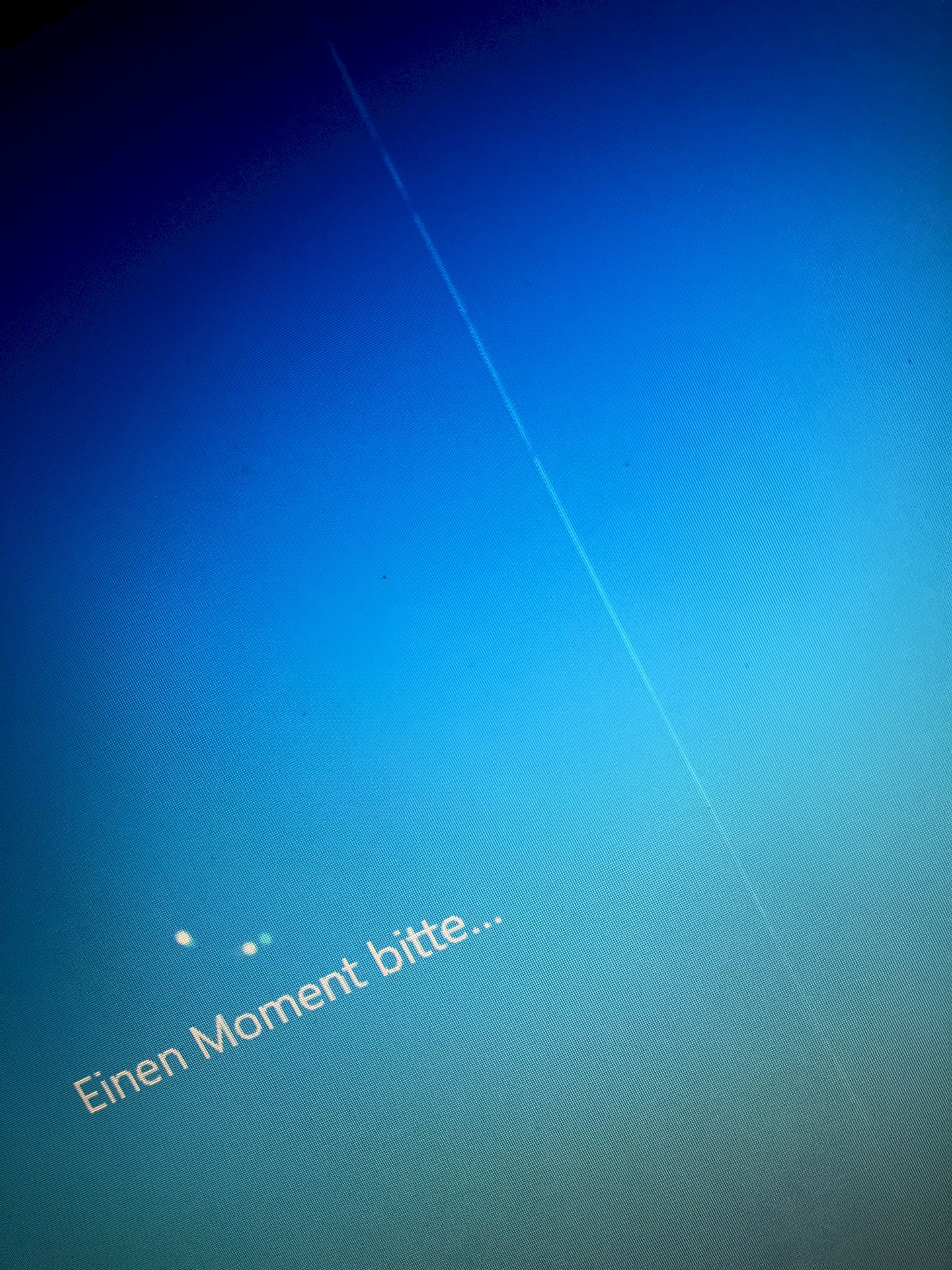 What is this white line on the laptop display