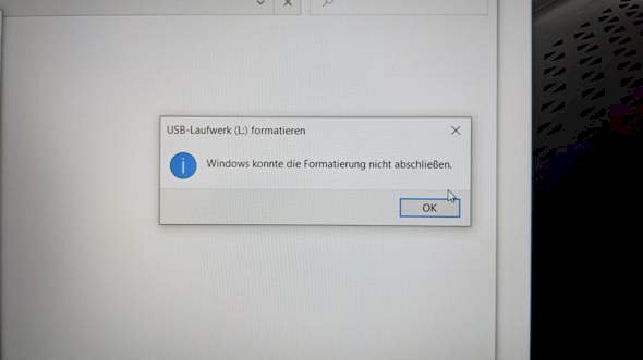 USB stick does not work. Please help me quickly Maybe not assigned partition - 3