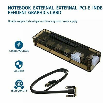 Can I connect an external graphics card to my laptop