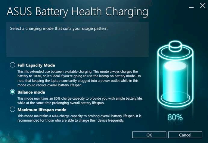 How do I activate the Asus battery saver mode