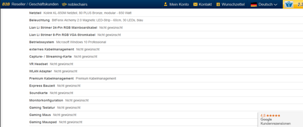 PC configuration ok VR capable - 1